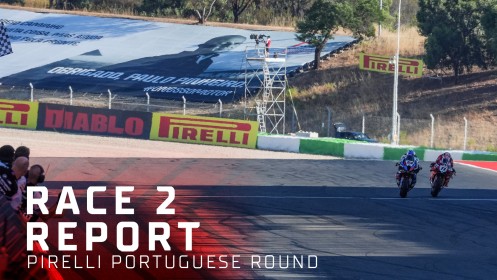 WorldSBK Portimao RACE 2 - report