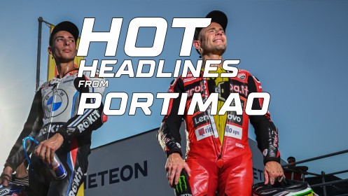 Hot headlines Portimao top