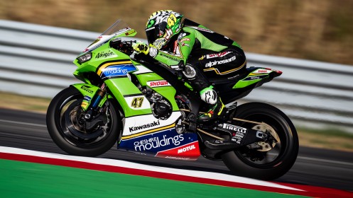  Axel Bassani, Kawasaki Racing Team WorldSBK, Aragon test