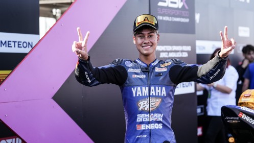 Aldi Satya Mahendra, Team BrCorse, Jerez RACE 1