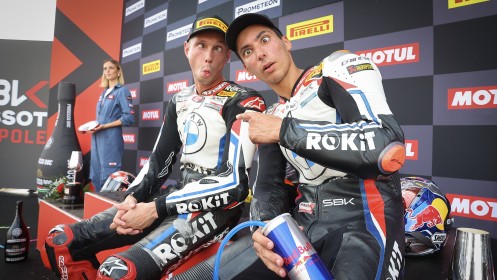 Toprak Razgatlioglu, Michael van der Mark, ROKiT BMW Motorrad WorldSBK Team, Jerez RACE 1	
