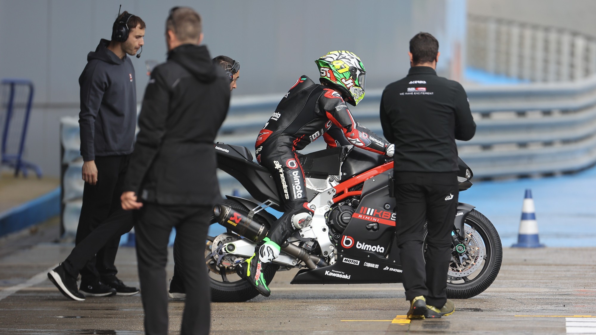 Bassani on ‘good’ Jerez test, but stresses: "On the rear, I don’t have the feeling I want… we’re working to find a solution"