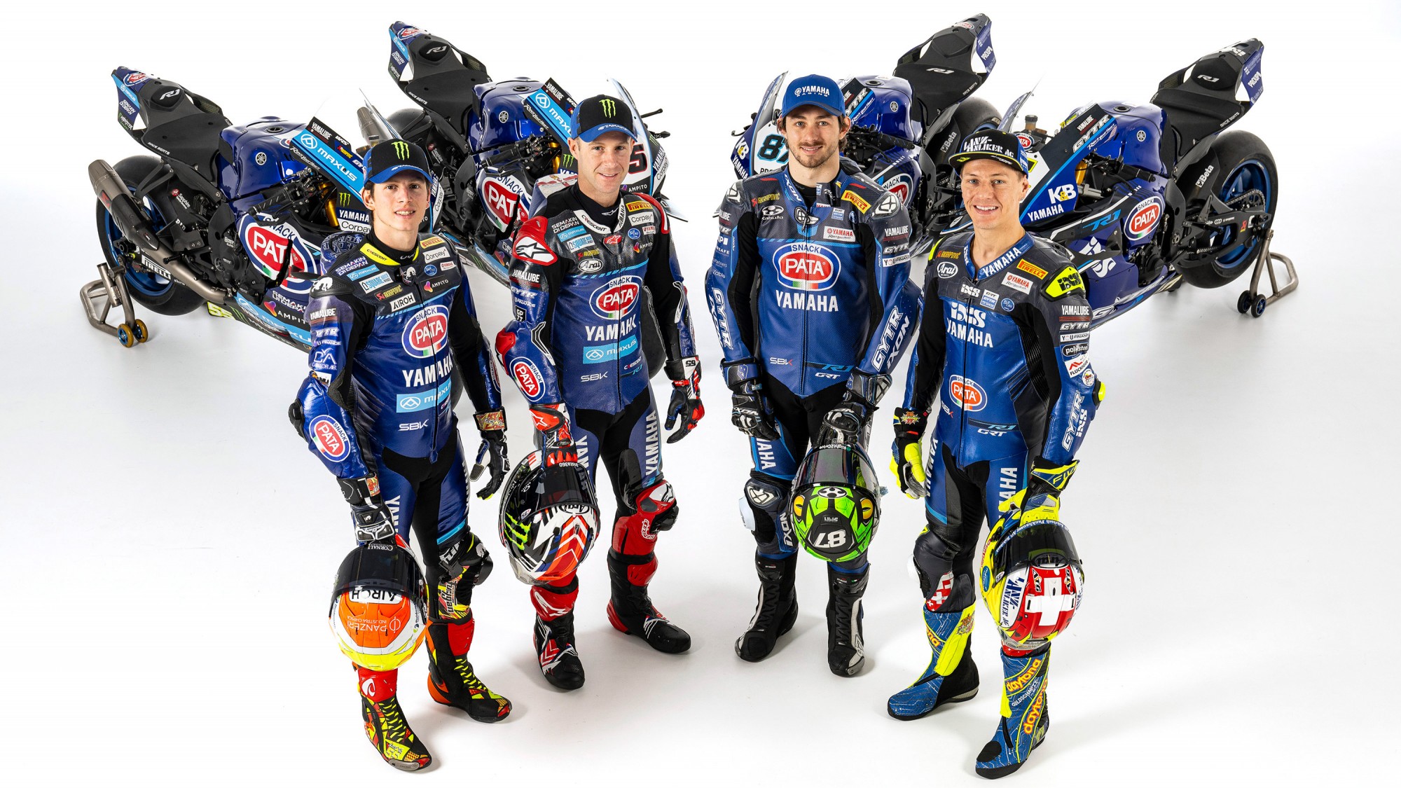2025 COLOURS UNVEILED: Yamaha reveal liveries for Pata Maxus Yamaha and GRT Yamaha outfits