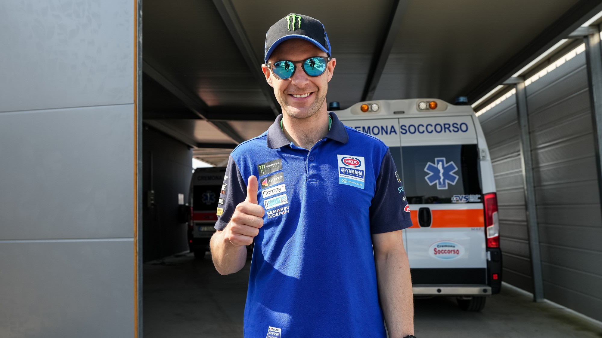 Rea declared fit for Friday at Cremona, will be reassessed after FP1