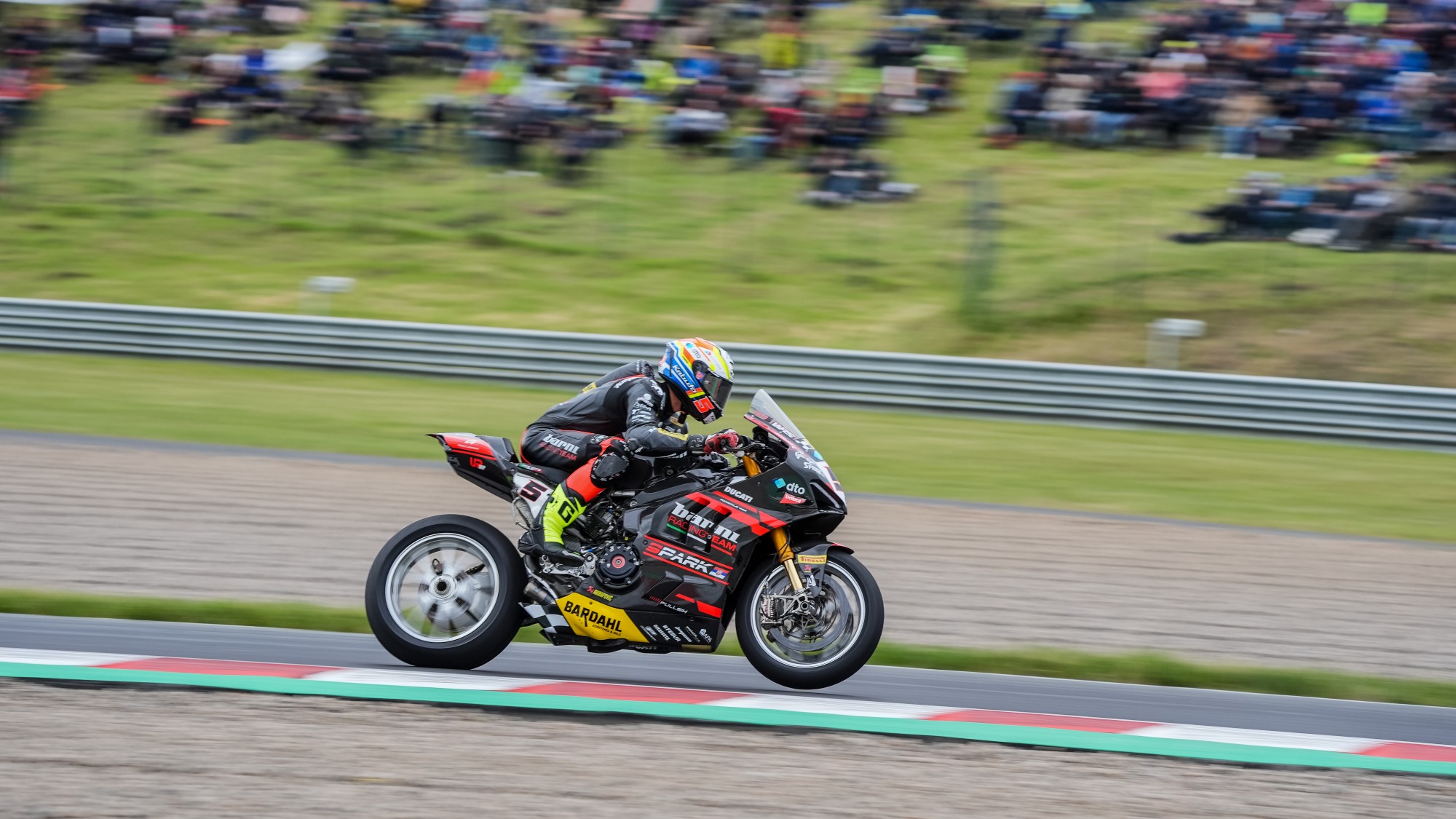 Yari Montella tops Sunday morning’s rain-affected WorldSBK Warm-Up session at Most