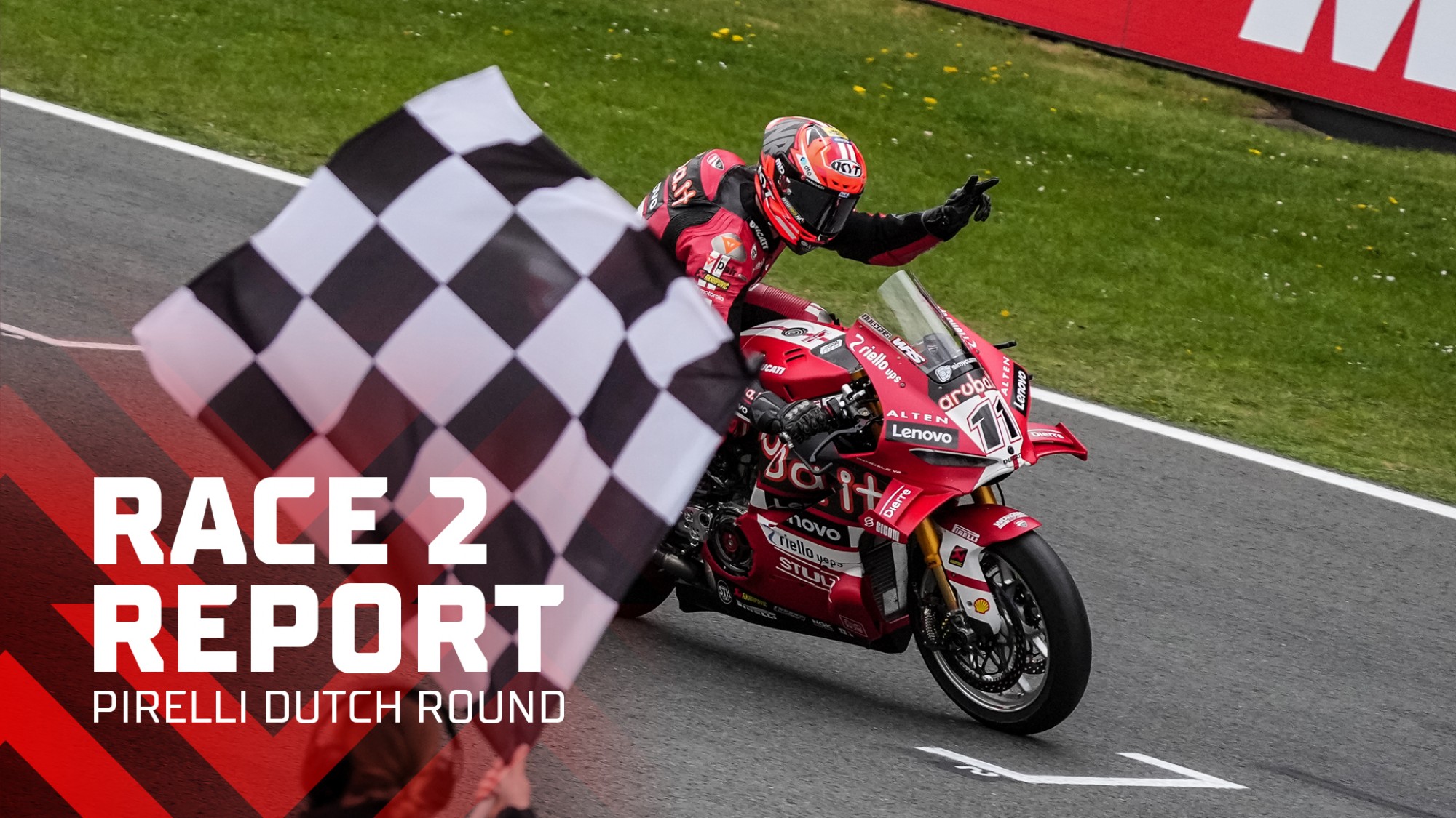 LUCKY NUMBER 13: Bulega equals Razgatlioglu with 13th consecutive victory with Assen hat-trick