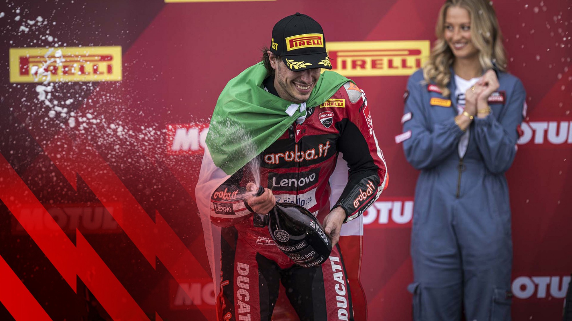 "In my career, I’ve had a lot of bad moments, but this is a wonderful one!"