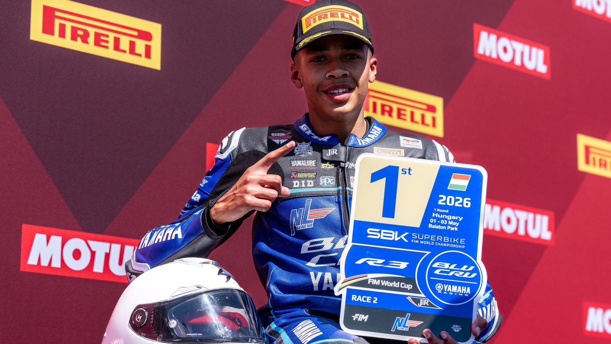 Mendez secures first victory for Dominican Republic in R3 World Cup Race 2 at Balaton Park