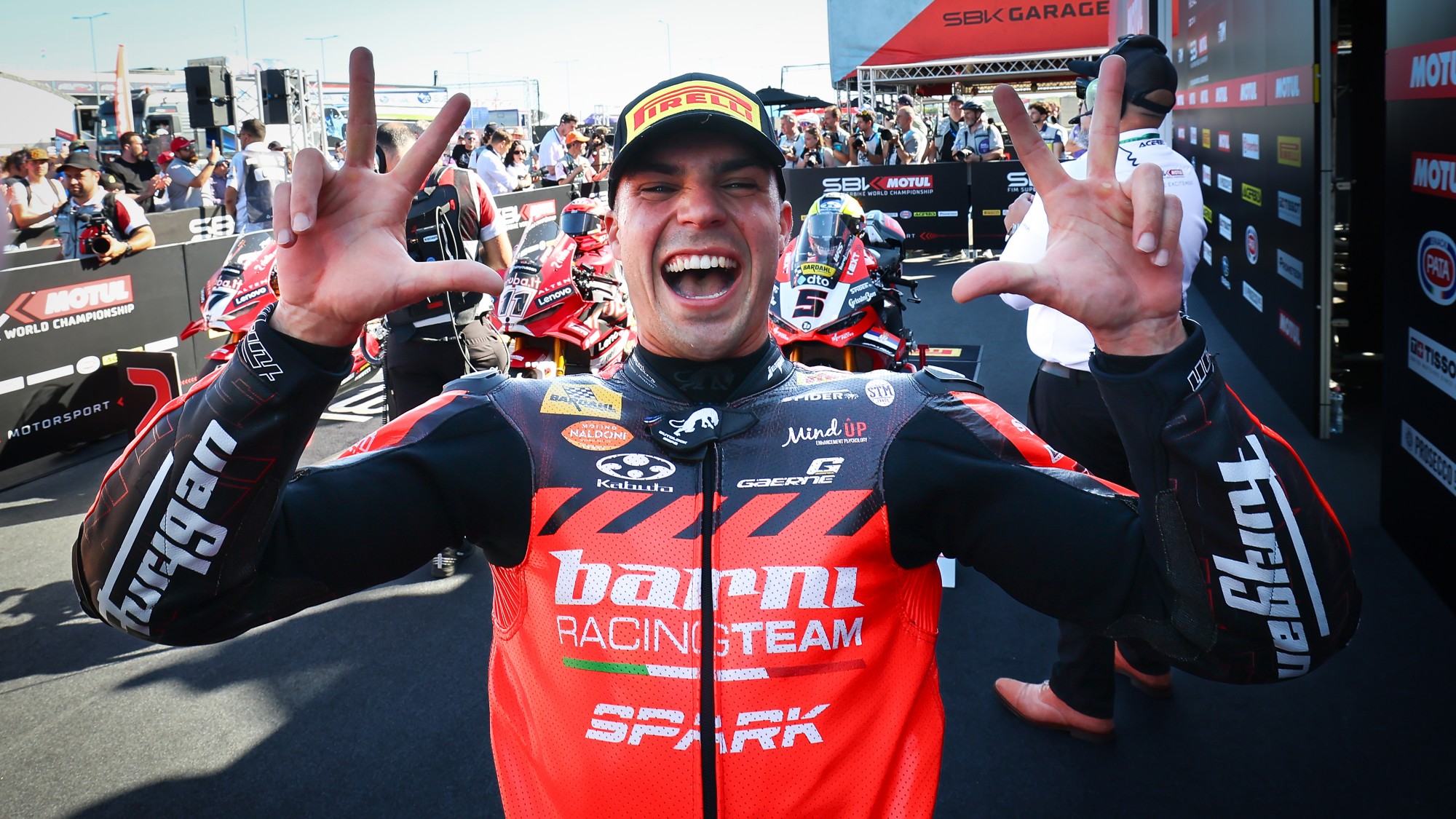 Montella seizes his second career WorldSBK podium in Hungary’s final race: "I had a free path…I knew it was my moment to push"